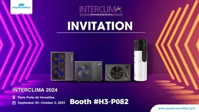 Triển lãm INTERCIMA 2024 tại Pháp - Power World Heat Pump kính mời bạn